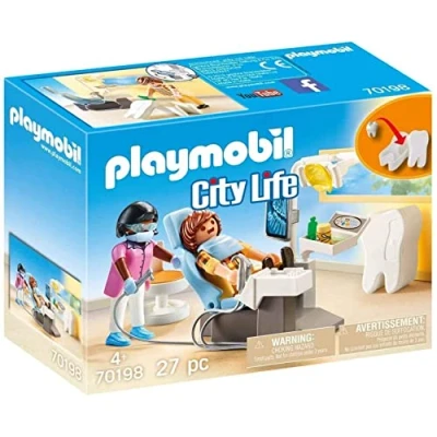 Imagen de PLAYMOBIL City Life 70198 Dentista, A Partir de 4 años