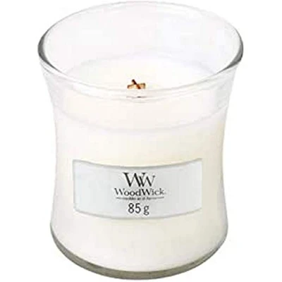 Imagen de WoodWick Scented Candle Mini White Teak 8 cm / ø 7