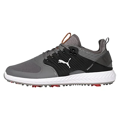 Imagen de PUMA Ignite Pwradapt Caged, Zapatos de Golf Hombre, Gris (Quiet Shade Bronze Black), 41.5 EU