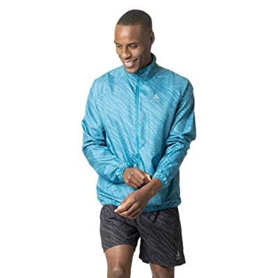 Imagen de Odlo Hombre Chaqueta de running ESSENTIALS LIGHT PRINT
