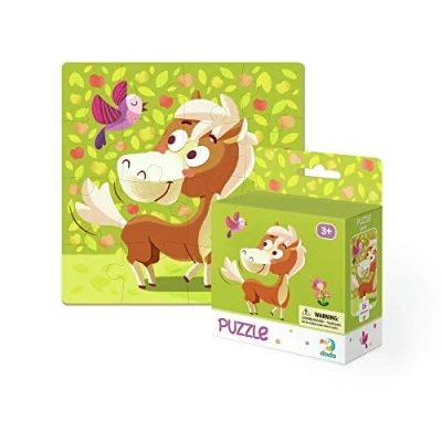 Imagen de Dodo D300114 Educational Pony Puzzle 16 Pieces, Various