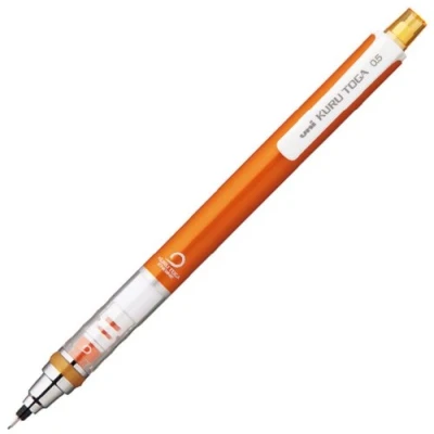 Imagen de Uni Kurutoga Mechanical Pencil estándar, 0,5 mm, color naranja