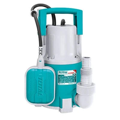 Imagen de TOTAL Bomba Eléctrica de Agua Potencia 400 W Capacidad Succión 8 m Con Cable 9 Aparato Sumergible para Limpiar el Piscinas