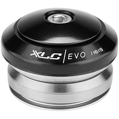 Imagen de XLC HS I119 JG.Dir.A Head INT.1 1/8 28.6/30/41 ALU Dirección, Sport, Negro (Negro), Talla Única