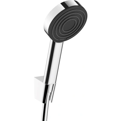 Imagen de hansgrohe Pulsify S Set de soporte ducha 105 1 tipo chorro con flexo 125 cm, cromo, 24301000