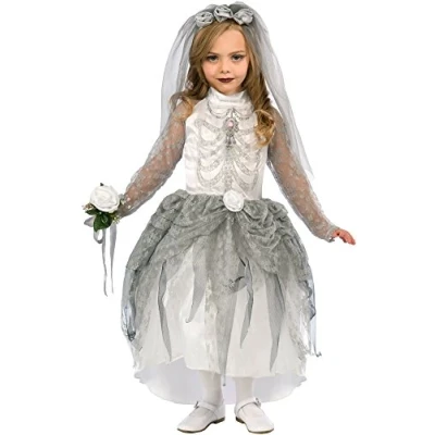 Imagen de Bristol Novelty Novia de Esqueleto, Talla L, Multicolor, Large (X75186)