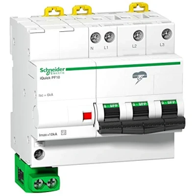 Imagen de Schneider Electric A9L16618 Limitador Sobretensión iQuick Pf 3P+N 275V