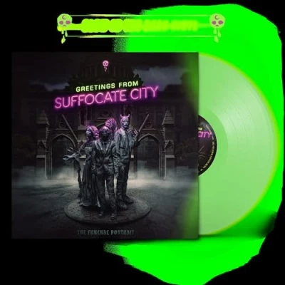 Imagen de Greetings From Suffocate City Vinilo Verde The Funeral Portrait