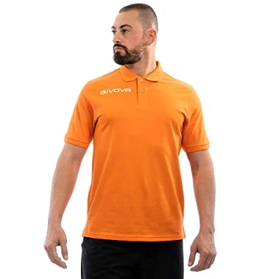 Imagen de givova Polo Summer, Naranja, XL Unisex