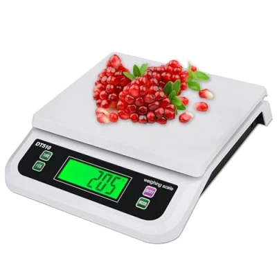 Imagen de Báscula de Cocina Digital 30kg/1g Precisión Bascula Alimentos Profesionalcon Pantalla LCD Electrónico Multifuncional Tara Función y Conteo Para Hornear Cocinar 6 Tipi g/oz/lb/kg/tl/ct