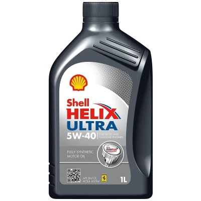 Imagen de Shell Helix Ultra 5W 40 1L Aceite de motor 550046273 CITROËN: Jumper I Furgón, Xsara Hatchback, SEAT: Leon MERCEDES BENZ: Clase C Berlina