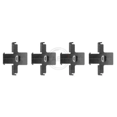 Imagen de A.B.S. 1157Q Kit de accesorios, pastillas frenos NISSAN: Patrol Hardtop, GR 4 SUV, 3/2 SUV