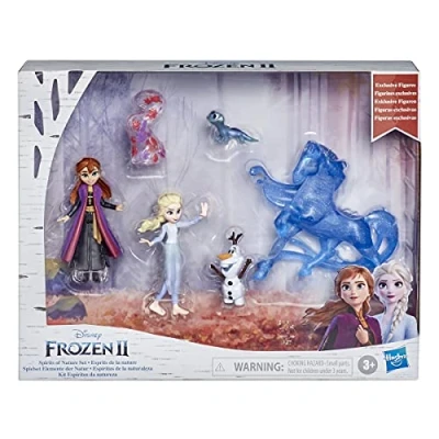 Imagen de Hasbro Elsa,Anna Disney Frozen II: Spirits of Nature Set, Multicolor (F1845)