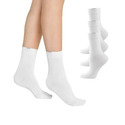 Imagen de Nur Die Damen Passt Perfekt Socken 3er, 487819 Calcetines para mujer, Blanco (weiß 920), W35/L38