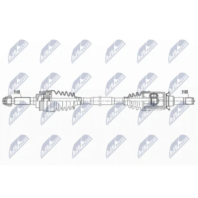 Imagen de NTY NPW CH 092 Árbol de transmisión Eje trasero izquierda 740 JEEP: Compass