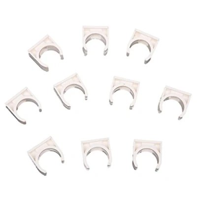 Imagen de Ghulumn 10 Piezas de 20 mm diametro Clip PVC tubo agua Suministro Clips sujecion