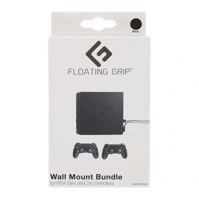 Imagen de PS4 Slim Wall Mount by FLOATING GRIP Bundle