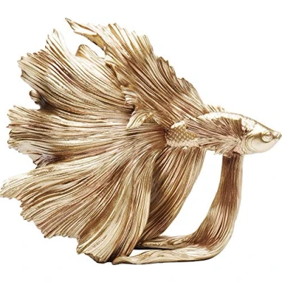Imagen de KARE Objeto decorativo Betta Fish dorado, tamaño pequeño, talla única