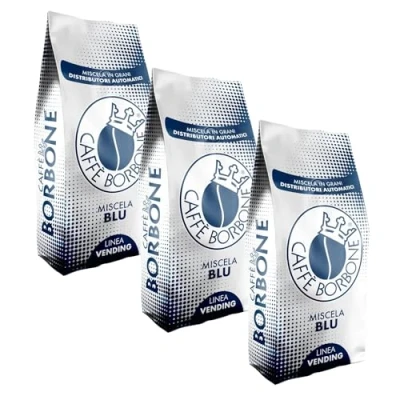Imagen de 3 kg de café en grano Borbone, calidad azul