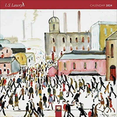 Imagen de L.S. Lowry Wall Calendar 2024 (Art Calendar)
