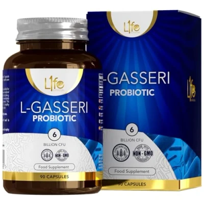 Imagen de LN Lactobacillus Gasseri 90 L Probioticos Capsulas 6 Mil Millones de UFC por Cápsula Probiotico Sin OGM, Gluten y Alérgenos Fabricado en RU