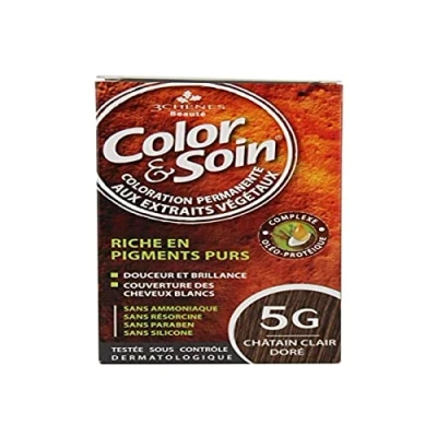 Imagen de Color &amp; Cuidado 3 Chenes teintes Castaño Coloración Permanente En Los extraits vegetaux