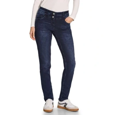 Imagen de CECIL B377691 Jeans Casual Fit, Blue Black Used Wash, 26W x 30L Mujeres