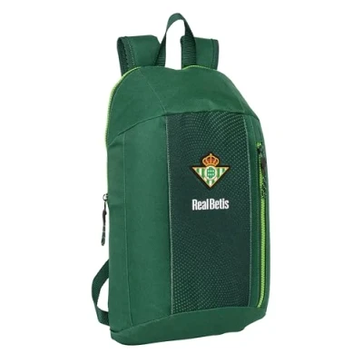 Imagen de Safta REAL BETIS BALOMPIÉ Mini Mochila para Uso Diario, Ideal Niños de Diferentes Edades, Cómoda y Versátil, Calidad Resistencia, 22x10x39 cm, Color Verde