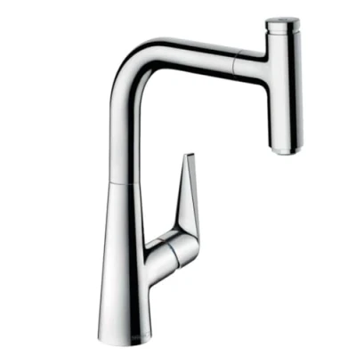 Imagen de Hansgrohe 73852000 M51 Grifo de Cocina con caño extraíble y sBox, Cromo, 220 mm