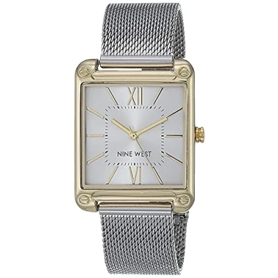 Imagen de Nine West Reloj de Vestir NW/2091SVTT, Plata