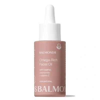 Imagen de Balmonds aceite facial intensivo de 30 ml, 100% natural con rosa mosqueta, lavanda y vitamina E, suero hidratante, nutritivo e hidratante