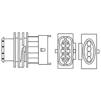 Imagen de MAGNETI MARELLI 466016355086 Sonda lambda térmico 4 OPEL: Vectra B Berlina, Astra G CC, Corsa C Hatchback