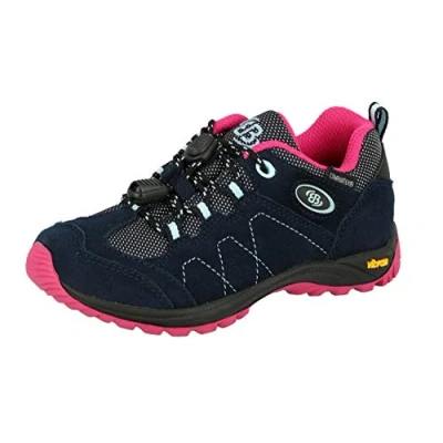 Imagen de Brütting Bergen Low, Zapatos de Senderismo Unisex adulto, Azul Marine Pink Blau Blau, 36 EU