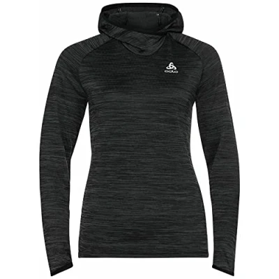 Imagen de Odlo Mujer Sudadera con capucha para correr RUN EASY WARM