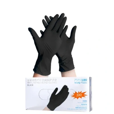 Imagen de MAGIC SELECT 200 Guantes Desechables en caja, Para limpieza del hogar, cocina, restaurantes, manualidades, Cómodo y Antideslizante, Impermeable, Material Seguro, Amplias Aplicaciones