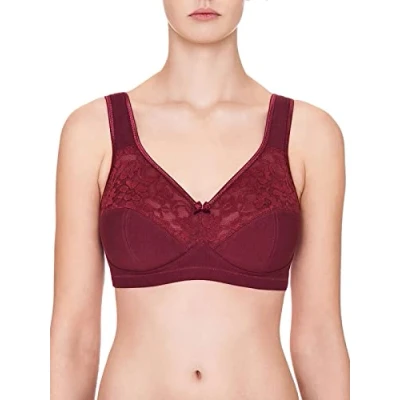 Imagen de Susa Sujetador de algodón básico, Rubyred/Crepúsculo, 90B para Mujer