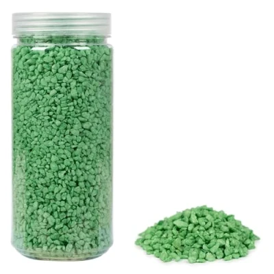 Imagen de Heku 30332 17 Granulado Decorativo (750 g, en Caja Reutilizable), Color Verde