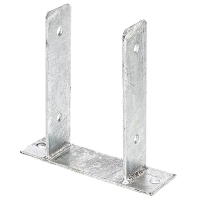 Imagen de GAH Alberts 212810 Soporte para postes con barra (forma de U, atornillar)