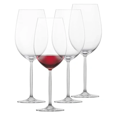 Imagen de Schott Zwiesel copas de vino tinto Muse (juego 4 unidades), elegantes burdeos para tinto, apto lavavajillas, fabricado en Alemania (número referencia 123669)