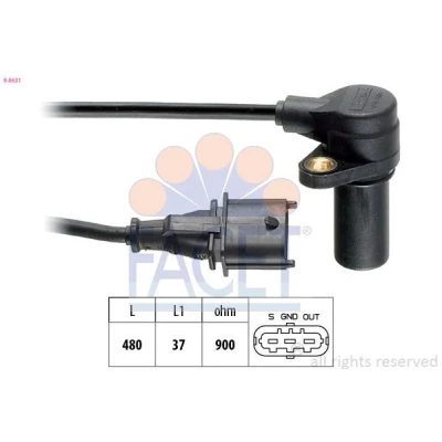Imagen de FACET 9.0849 Sensor de Cigueñal KIA: cee‘d II Hatchback, CARENS 4, HYUNDAI: i20 Hatchback