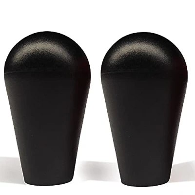 Imagen de Arcade Joystick&#039;s Adaptador Oval, Balltop, Bate de Repuesto para Joystick Pandora 2 Jugadores Kit Sanwa MAME Jamma Part (Negro)