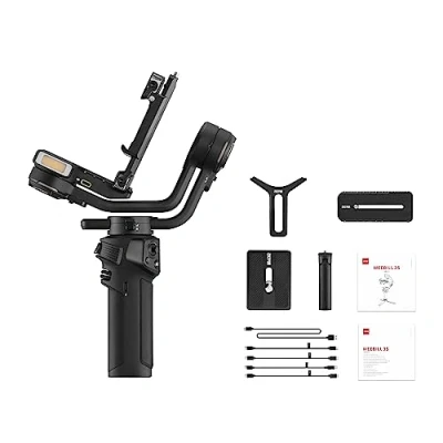 Imagen de Estabilizador Zhiyun Weebill 3s Profesional Autonomia 11,5h Negro