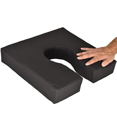 Imagen de OrtoPrime Cojín Antiescaras Espuma Anatómica Herradura Confort Silla Ruedas Oficina y Sillón Coxis Escaras Prevención Cojines para de Alivio Presión