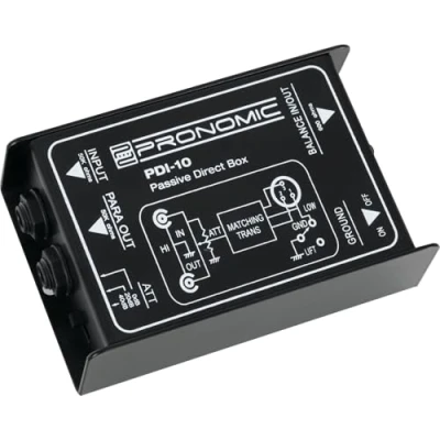 Imagen de Pronomic PDI 10 DI Box pasivo (caja de injección directa pasiva)