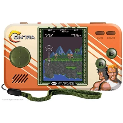 Imagen de MY ARCADE Pocket Player Contra Consola de Juegos Portátil, 2 en 1