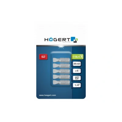 Imagen de Hogert Technik HT1S330 Punta de atornillar Acero para herramientas