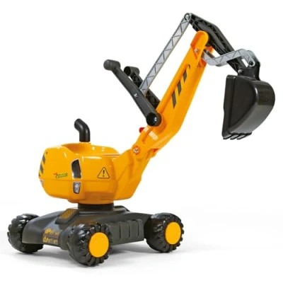 Imagen de Rolly Toys rollyDigger (pala, excavadora, para niños de 3 a 5 años, amarillo/negro) 421008