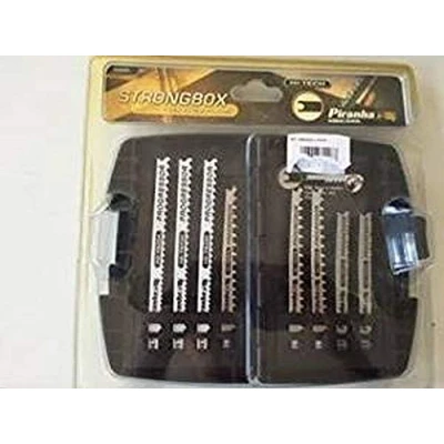 Imagen de Black+Decker X88301 XJ Piranha T Vástago Jigsaw Hoja Set (8 Piezas)