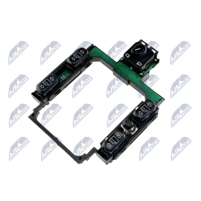 Imagen de NTY EWS ME 009 Interruptor, elevalunas Delante, izquierda, derecha, Atrás derecha MERCEDES BENZ: Clase C Berlina