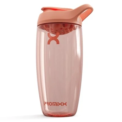 Imagen de Promixx PURSUIT Botella mezcladora de proteínas V2 Botellas mezcladoras deportivas primera calidad para mezclas y batidos suplementos Taza fácil